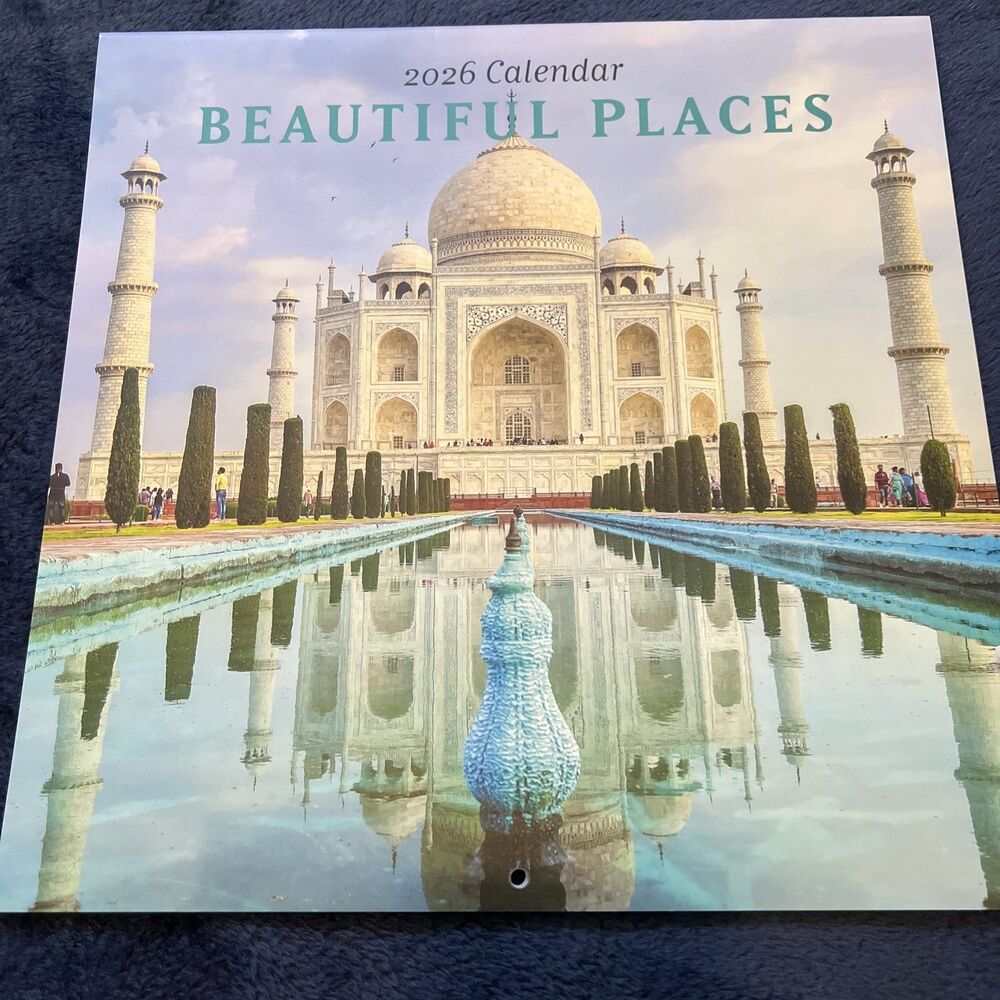 Beautiful Places Calendar 2026 Monthly